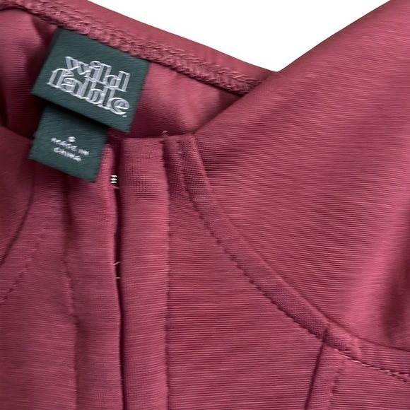 Wild Fable Women's Sleeveless Corset Mini Knit Bodycon Dress (Size Small & Med) - Picture 4 of 4